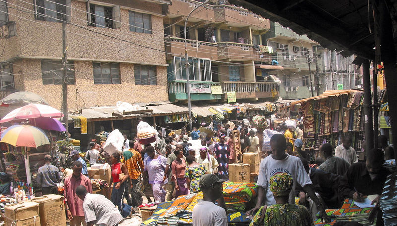 Markt in Lagos
