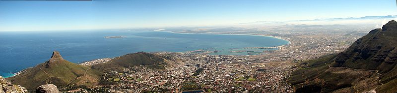 Die Bucht von Kapstadt 