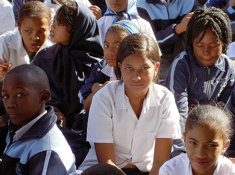 Schüler in Kapstadt, Südafrika