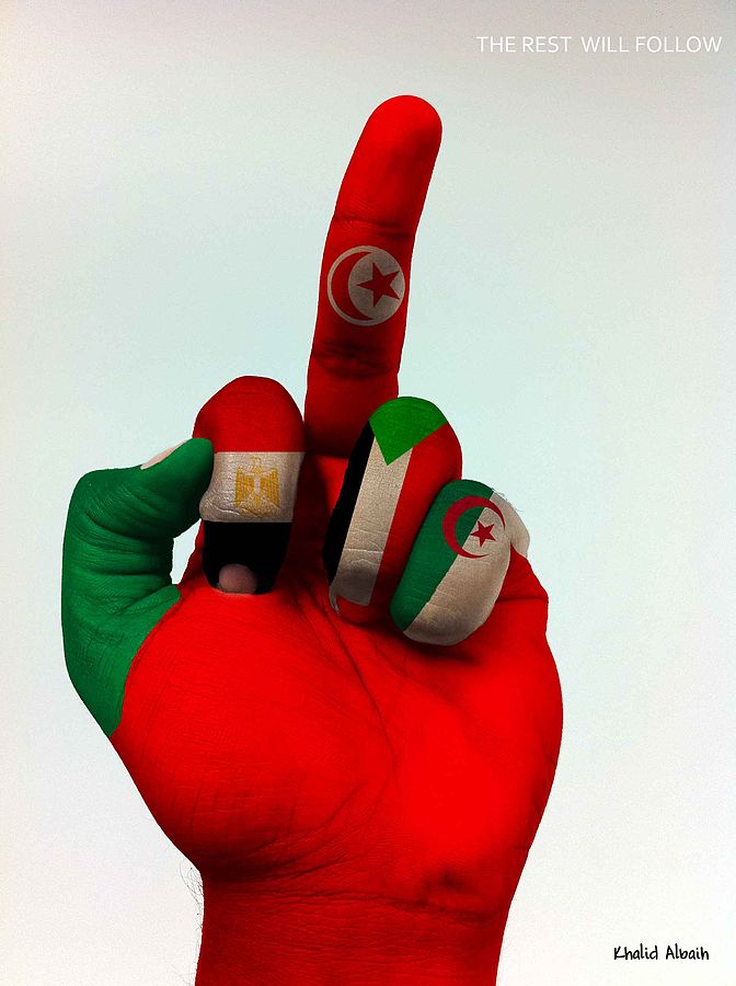 Die arabische Welt protestiert (c) Khalid CCBYSA3.0